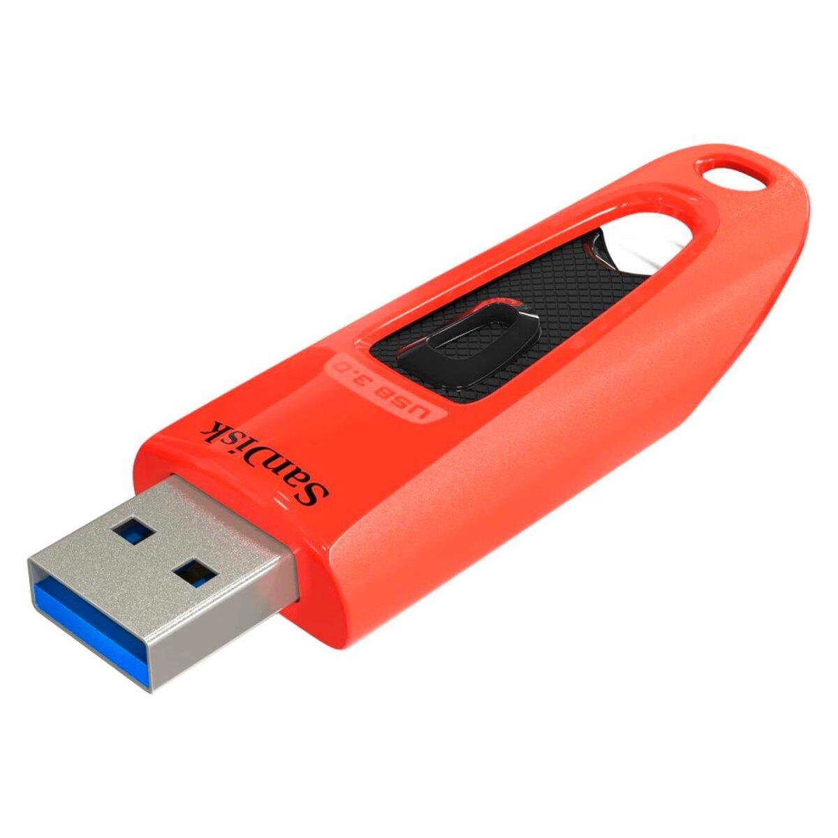Флеш-память USB SanDisk Ultra 64 Гб Red (SDCZ48-064G-U46R)