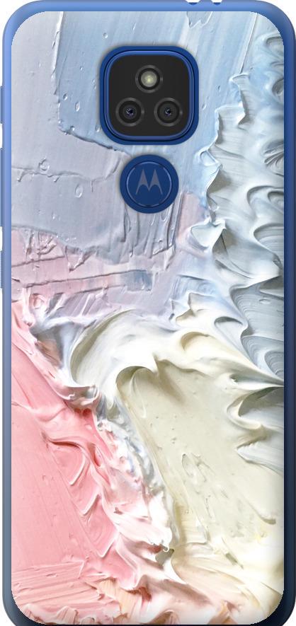 Чехол на Motorola E7 Plus Пастель v1 (3981u-2107-42517)