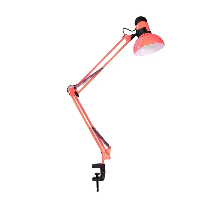 Лампа настольная на струбцине Loga под цоколь Е27 Абрикос (13369-е)