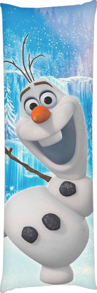 Подушка дакимакура Холодное Сердце/Frozen 4 60х180 см (14101963)
