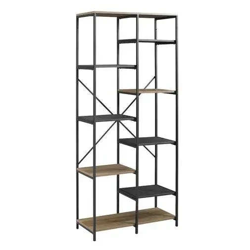 Стеллаж Loft NS-1811 широкий открытый с 8 полками (3075774010)