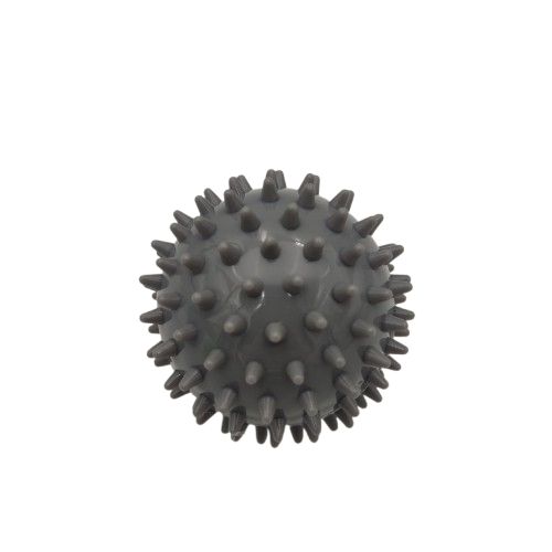 Масажний м'яч жорсткий Bax 7,5 см Black (160319)