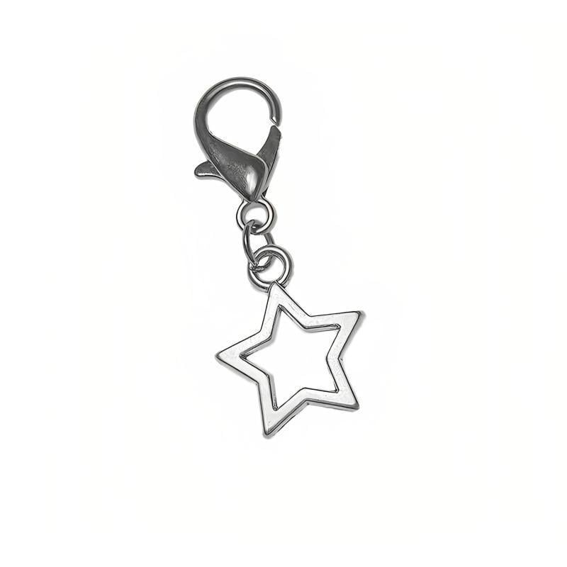 Брелок подвеска на шнурки обуви Звезда для кроссовок/ботинков/сапог 1 шт. Серебристый (2789190524) Брелок подвеска на шнурки обуви Звезда для кроссовок/ботинков/сапог 1 шт. Серебристый (2789190524)