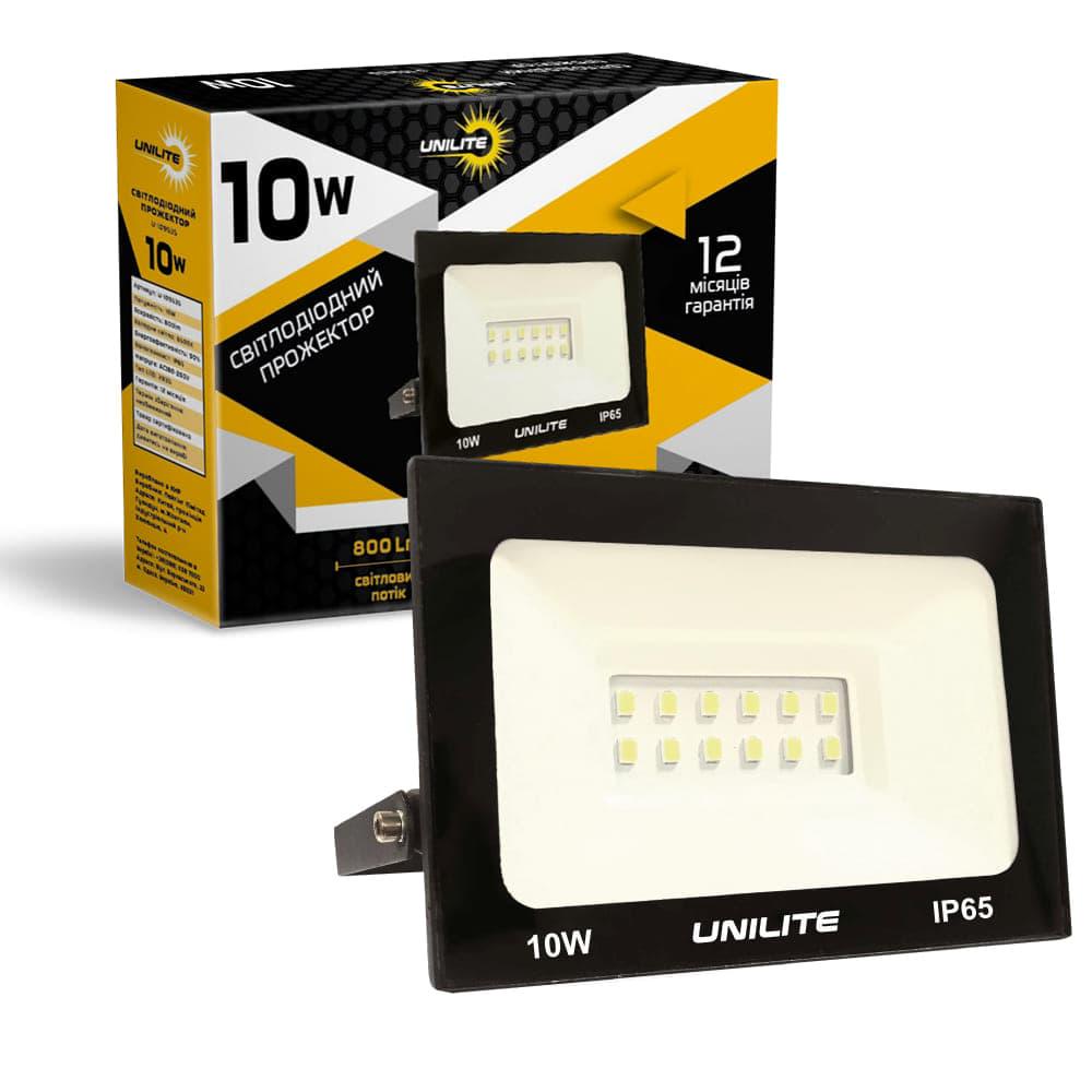 Прожектор світлодіодний LED VARGO UNILITE 10W 220V 800lm 6500K - фото 2