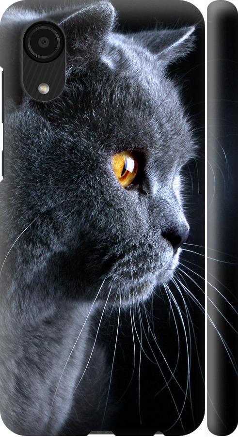 Чехол на Samsung Galaxy A03 Core A032F Красивый кот (3038m-2539-42517)