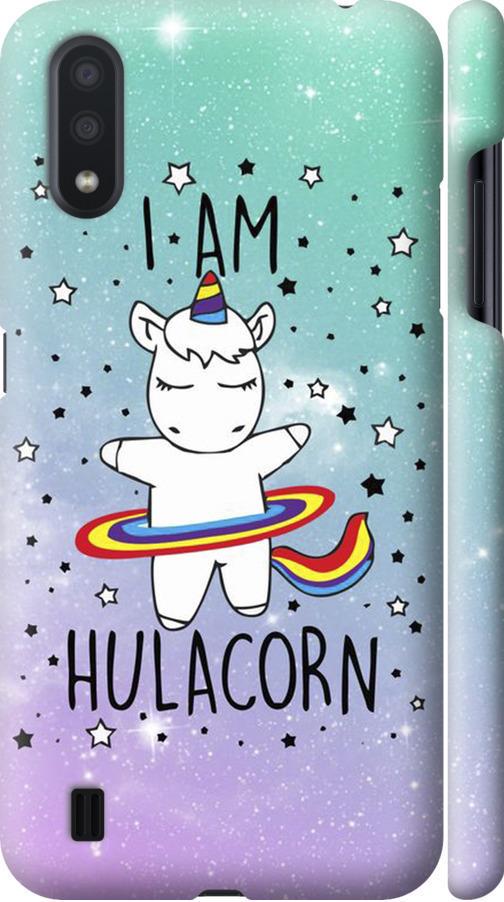 Чехол на Samsung Galaxy A01 A015F I'm hulacorn (3976m-1842-42517)