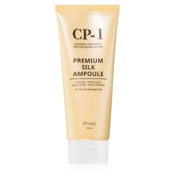 Несмываемая сыворотка с протеинами шелка Premium Silk Ampoule Esthetic House CP-1 150 мл (8809450011022)