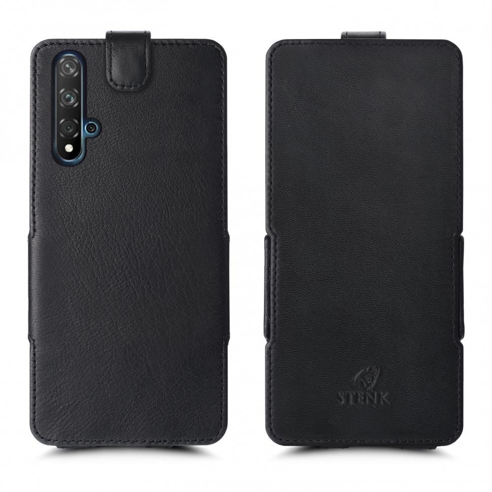 Чехол флип Stenk Prime для Huawei Nova 5T Черный (64632)