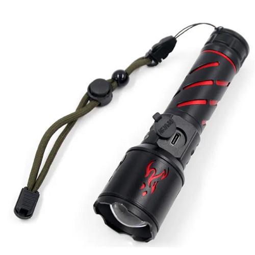 Фонарь XQ-S59-GT 1x18650 ЗУ Type-C Zoom Box (2245499966)