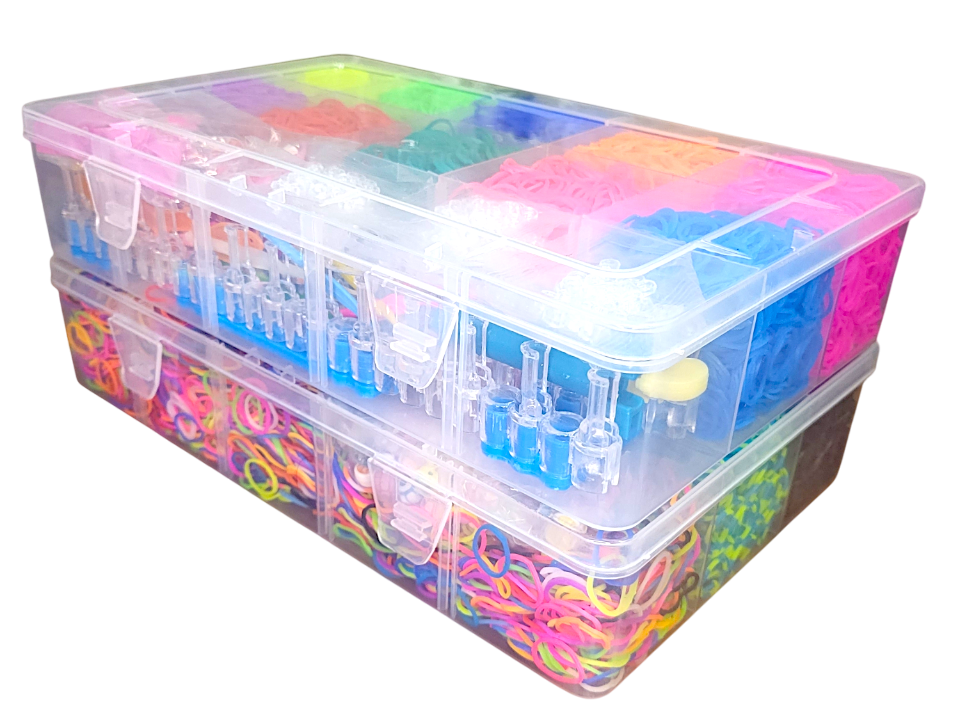 Набор резинок для плетения браслетов Fashion Loom Bands Set 2-х ярусный 15000 пр.