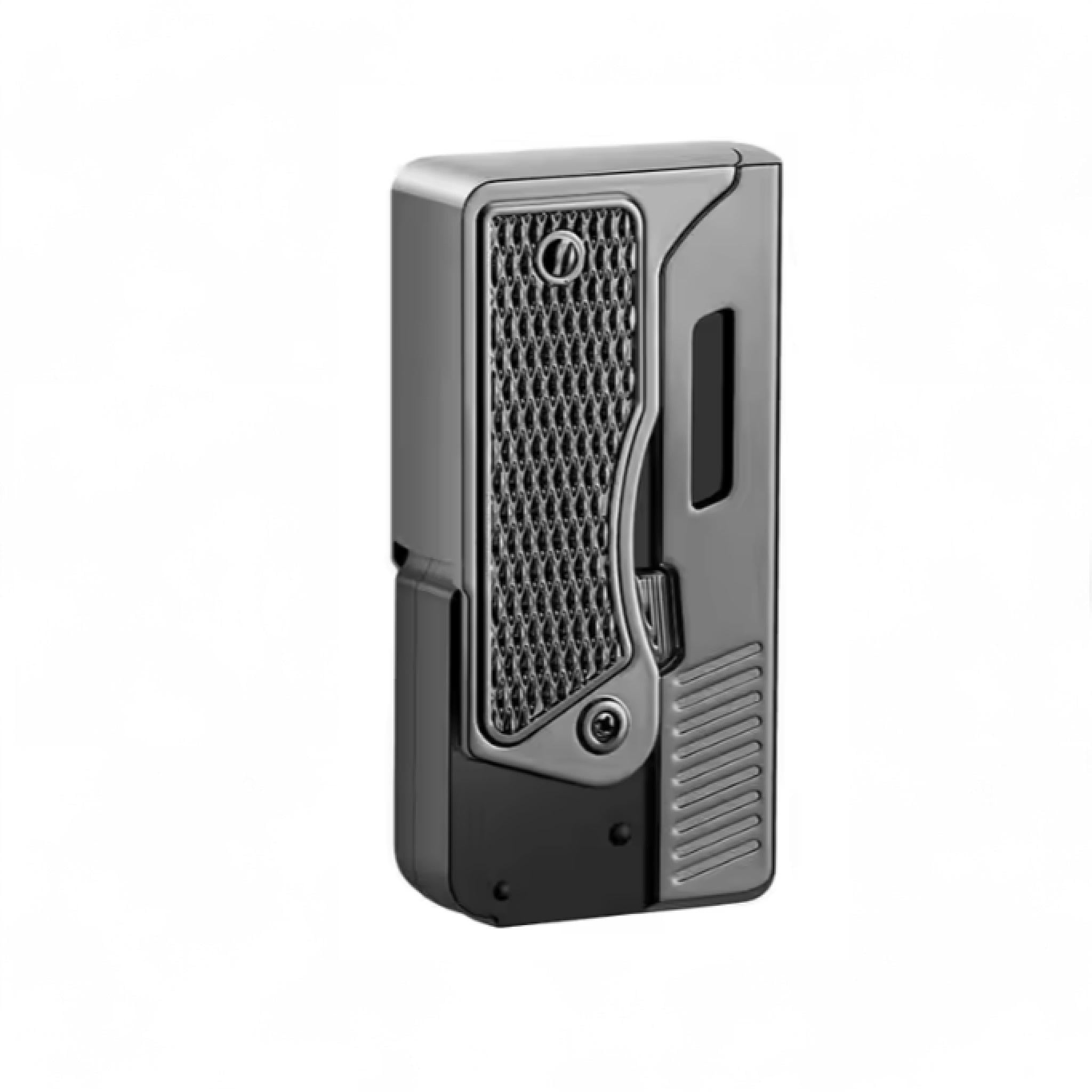 USB-зажигалка газовая Gun 2в1 дуговая электроимпульсная с индикатором заряда Black (23530118)