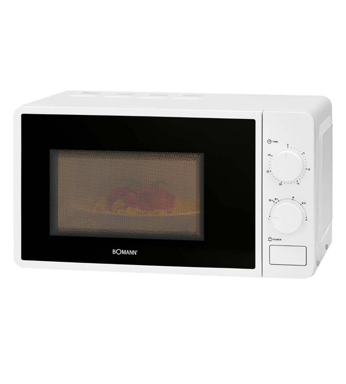 Мікрохвильова піч Bomann MW 6014 CB White (200854)