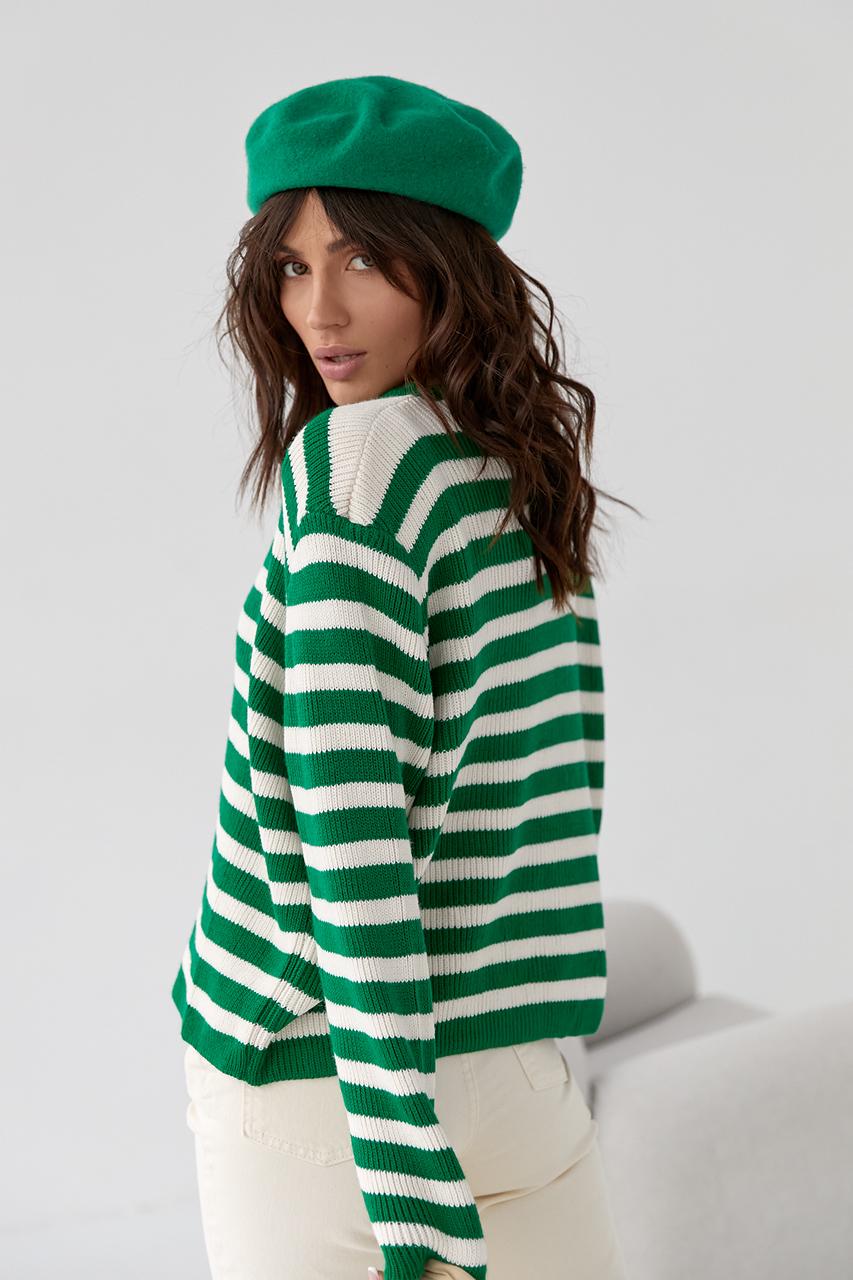 Кардиган S Зеленый (9528339) - фото 2 Кардиган S Зеленый (9528339) - фото 2