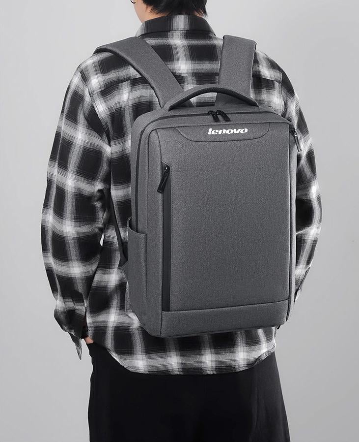 Міський рюкзак для ноутбука Lenovo 2106-1 15,6" з USB Сірий (IBN045S4) - фото 9
