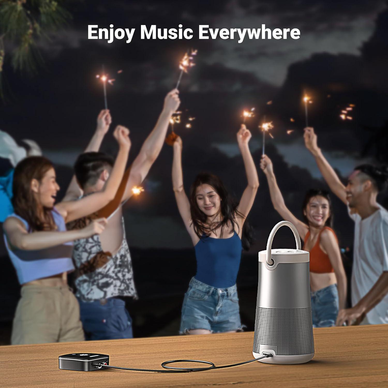 Адаптер аудио Ugreen Bluetooth 5.3 3.5 мм 2RCA Черный (30445) - фото 6 Адаптер аудио Ugreen Bluetooth 5.3 3.5 мм 2RCA Черный (30445) - фото 6