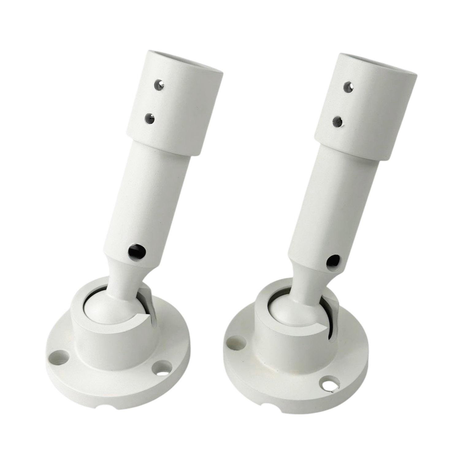 Набір кріплень 2 шт. 31х60 мм з основою 55х28 мм для гнучкого неону ⌀ 22 мм Білий