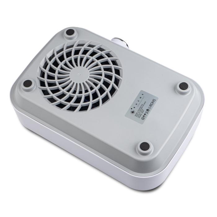 Вытяжка для маникюра Bucos Cyclone V3-B с фильтром НЕРА и аккумулятором 100 W White - фото 3