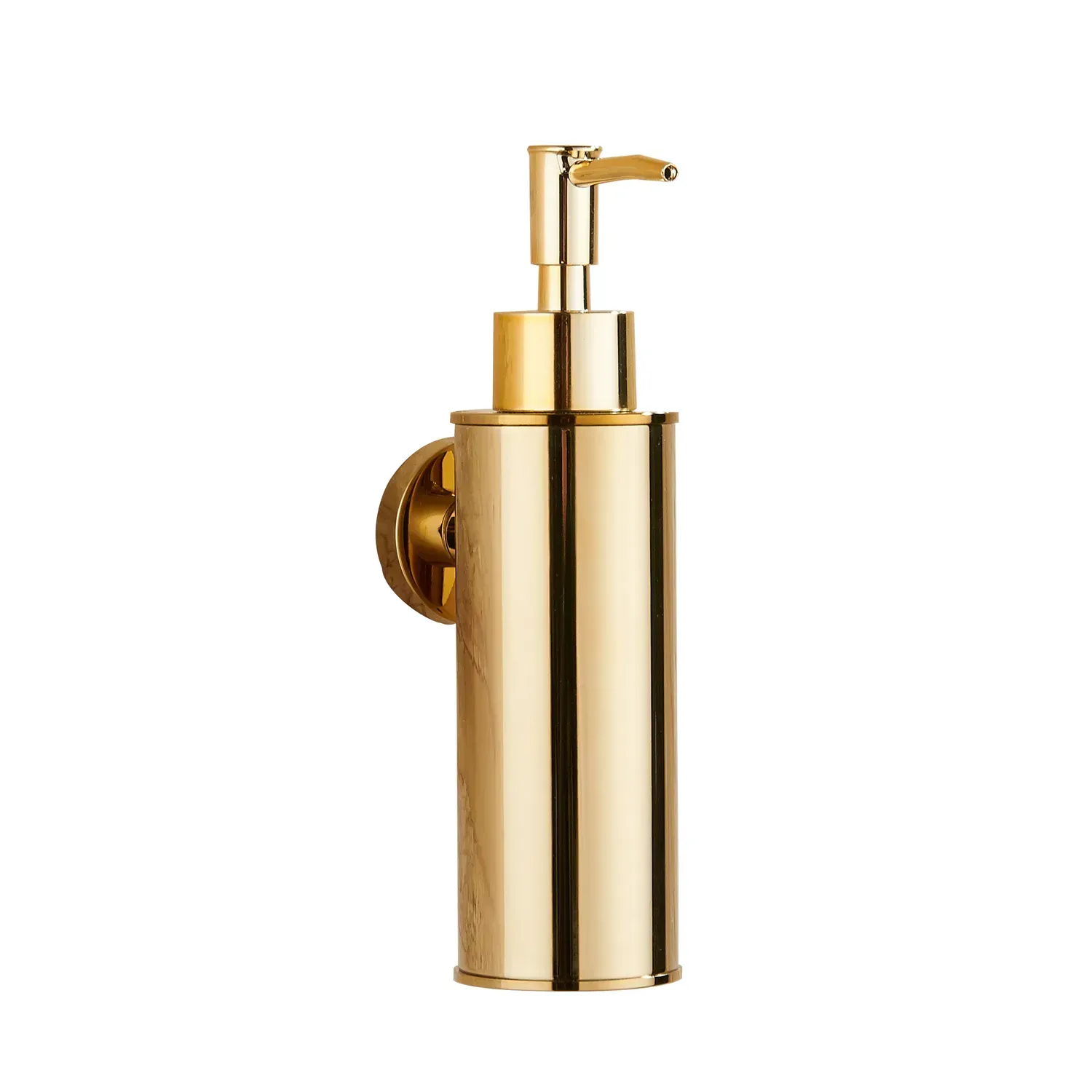 Дозатор для рідкого мила VBI ROUND 180 мл Gold (VBI-040016GL)