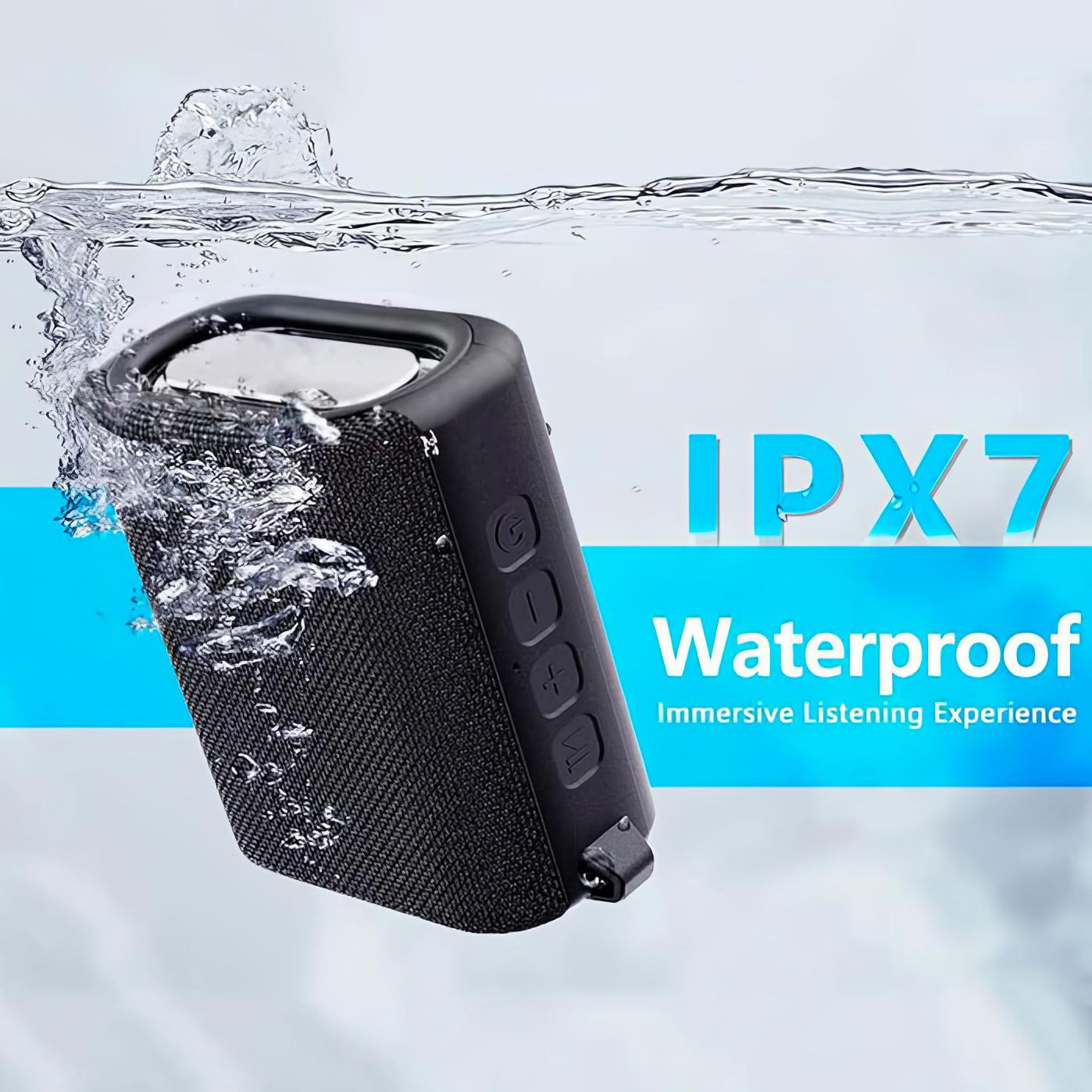 Колонка бездротова SPS S31 IPX7 Waterproof Bluetooth (1010564-Black) - фото 6