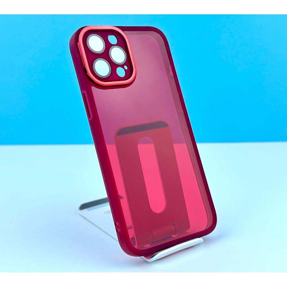 Чехол Matte Edges для iPhone 12 Pro Красный