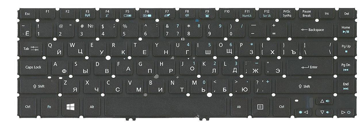 Клавиатура для ноутбука Acer Aspire M5-481P (NK.I1413.001)