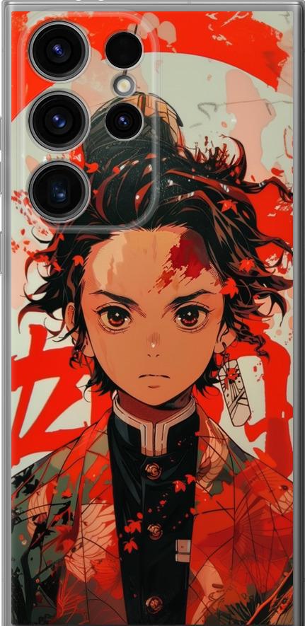 Чехол на Samsung Galaxy S24 Ultra Тандзиро Камадо (6131u-3389-42517) Чехол на Samsung Galaxy S24 Ultra Тандзиро Камадо (6131u-3389-42517)