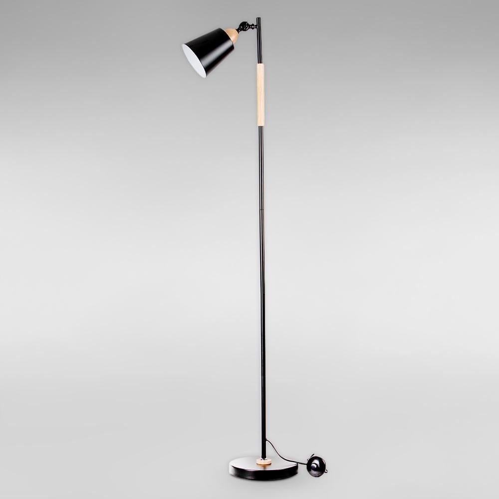 Світильник підлоговий SWT-18870 BK H1500 E27 Чорний