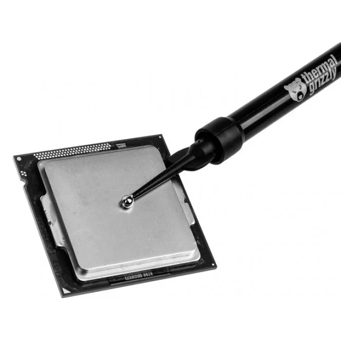 Термопастая Thermal Grizzly шприц Conductonaut 1 г 73 Вт/мК жидкий металл, только для меди и серебра