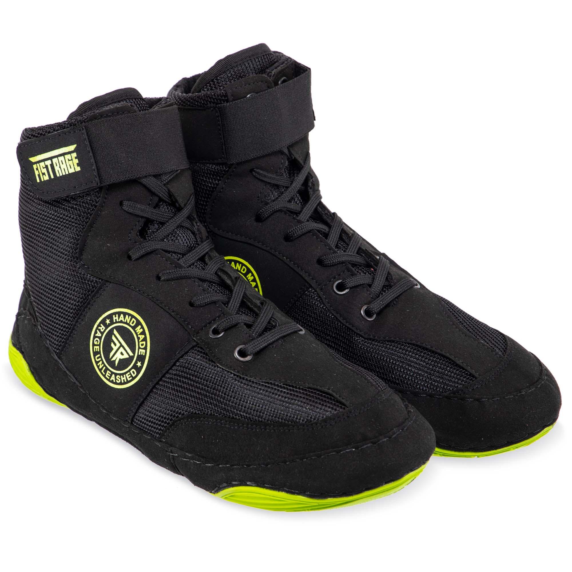 Борцівки FISTRAGE VL-8484 р. 38 Чорно-зелений (37508163) - фото 4 Борцівки FISTRAGE VL-8484 р. 38 Чорно-зелений (37508163) - фото 4