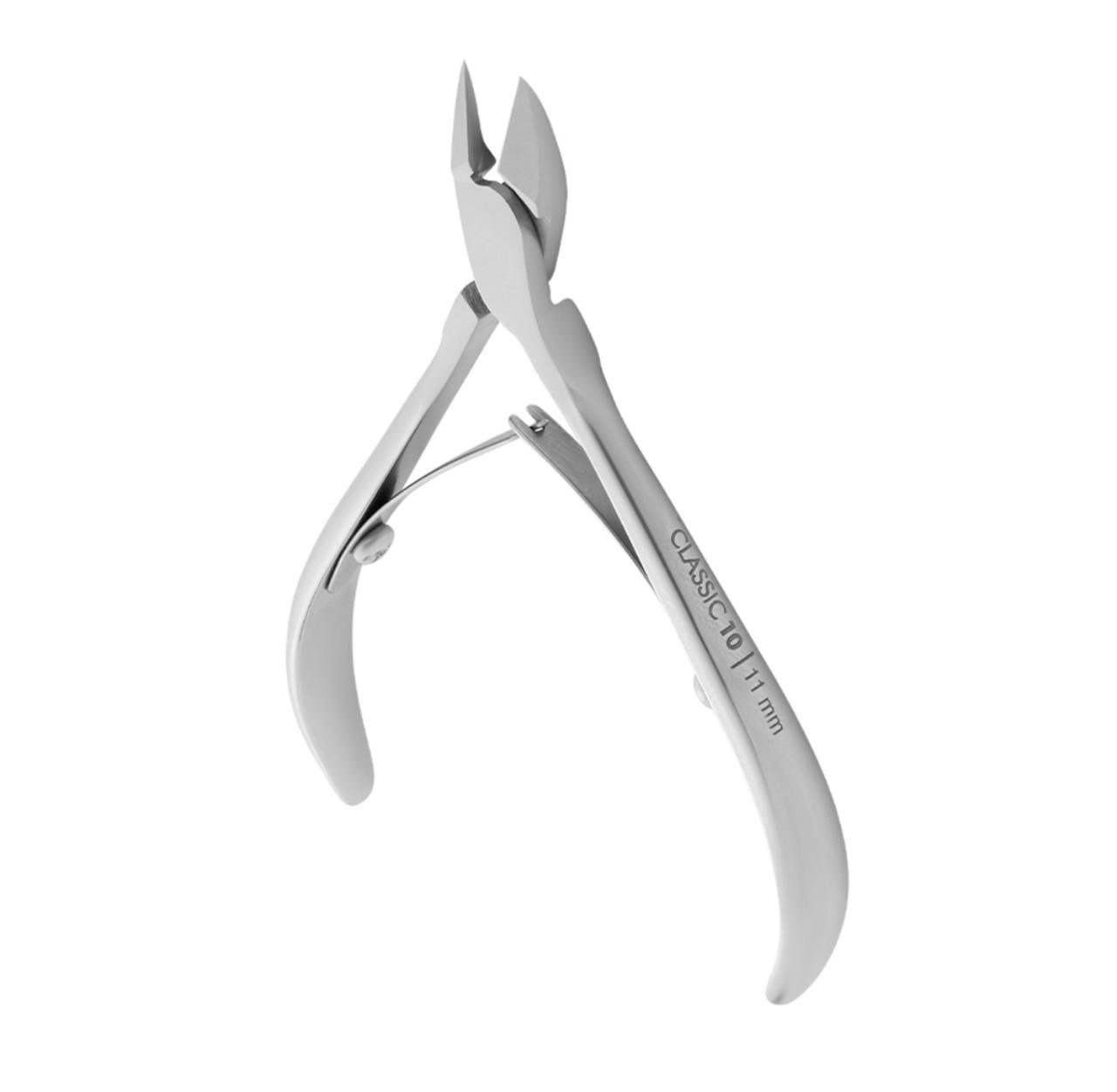 Кусачки профессиональные STALEKS Classic NE-10-11 11 мм для маникюра из нержавеющей стали