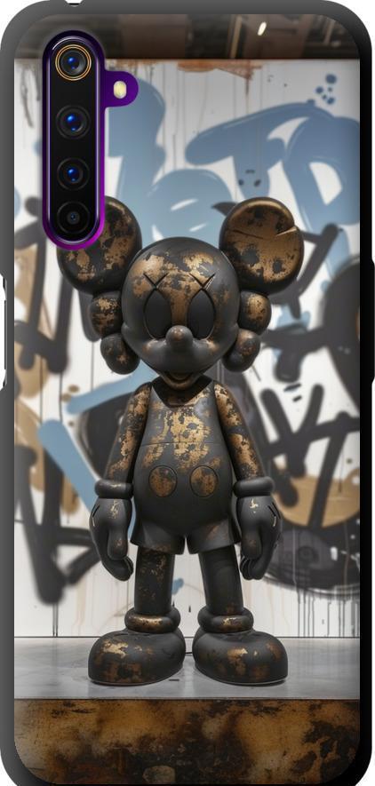 Чехол на Realme 6 Pro Bronze kaws v2 (6098b-1893-42517)