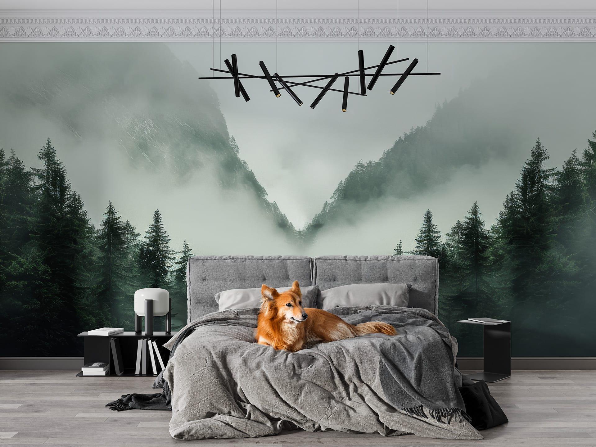 Фотообои флизелиновые Styleo Print-walls Горный туман 0205 300х250 см (Pw-0205/2)