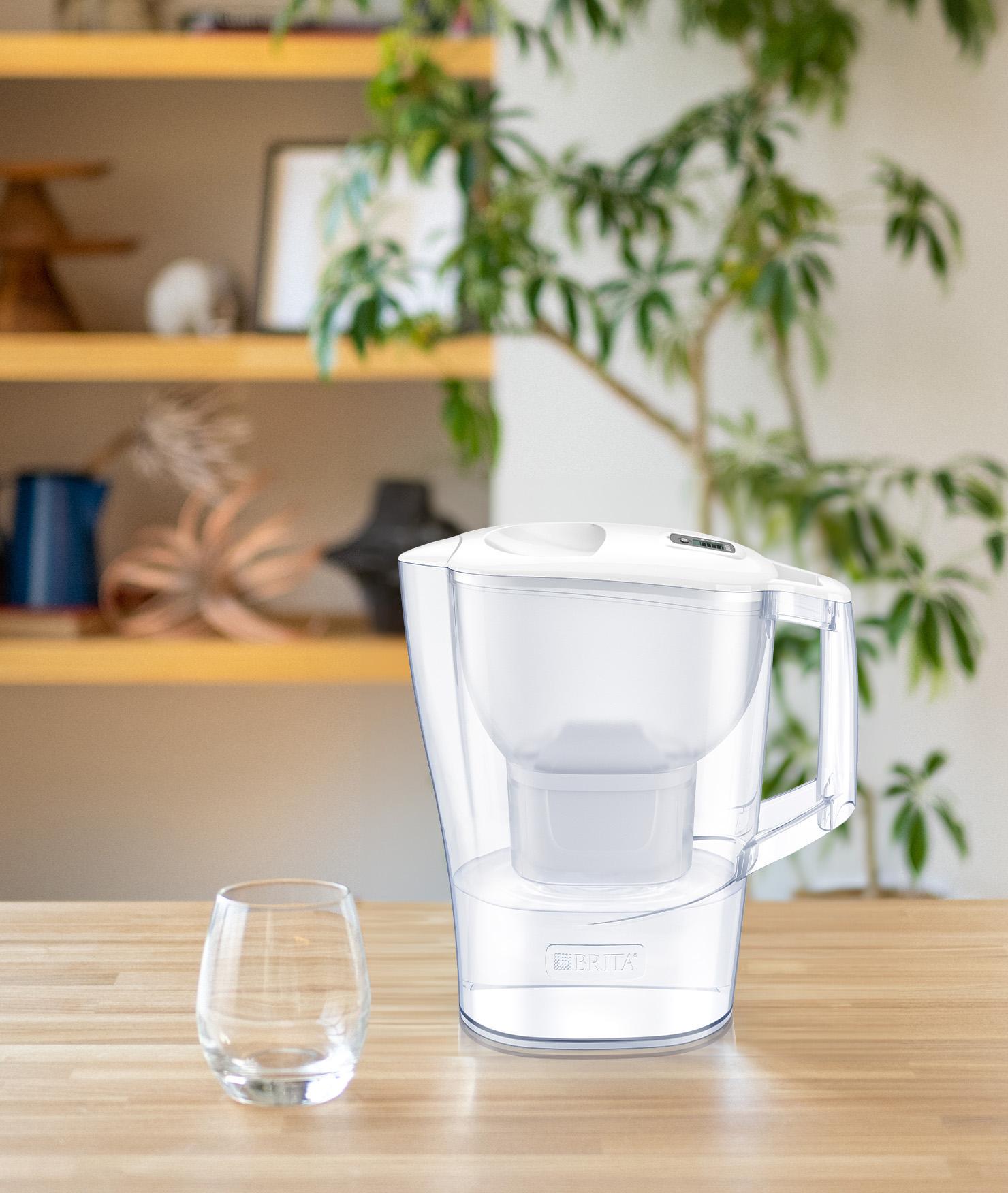 Фільтр для питної води-глечик BRITA 1052801 Aluna Memo MXPro 2,4 л Білий - фото 2