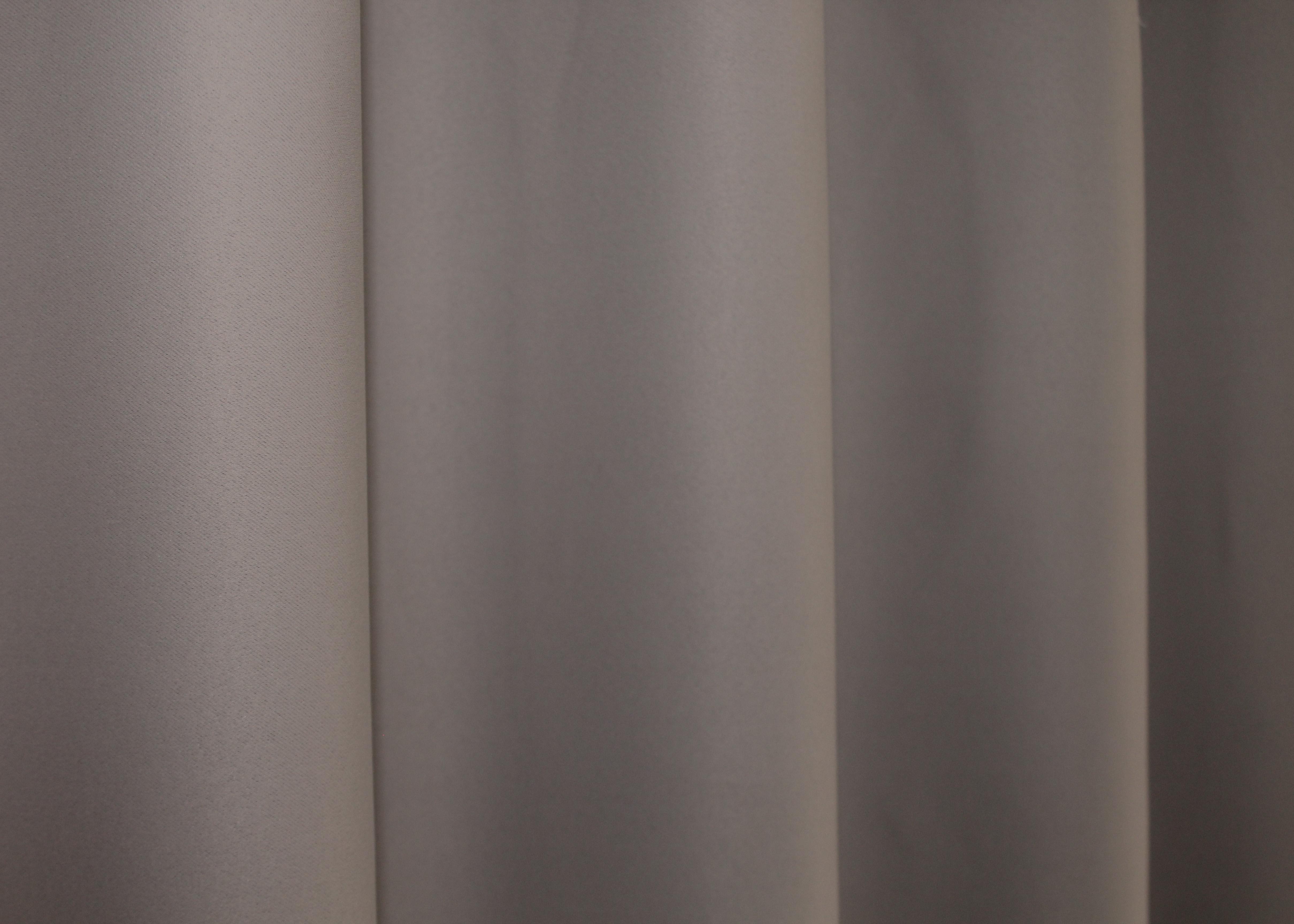 Комплект штор на люверсах VR-Textil Блэкаут Bagema Rvs № 1242ш 150х250 см 2 шт. Какао (37-0111) - фото 9