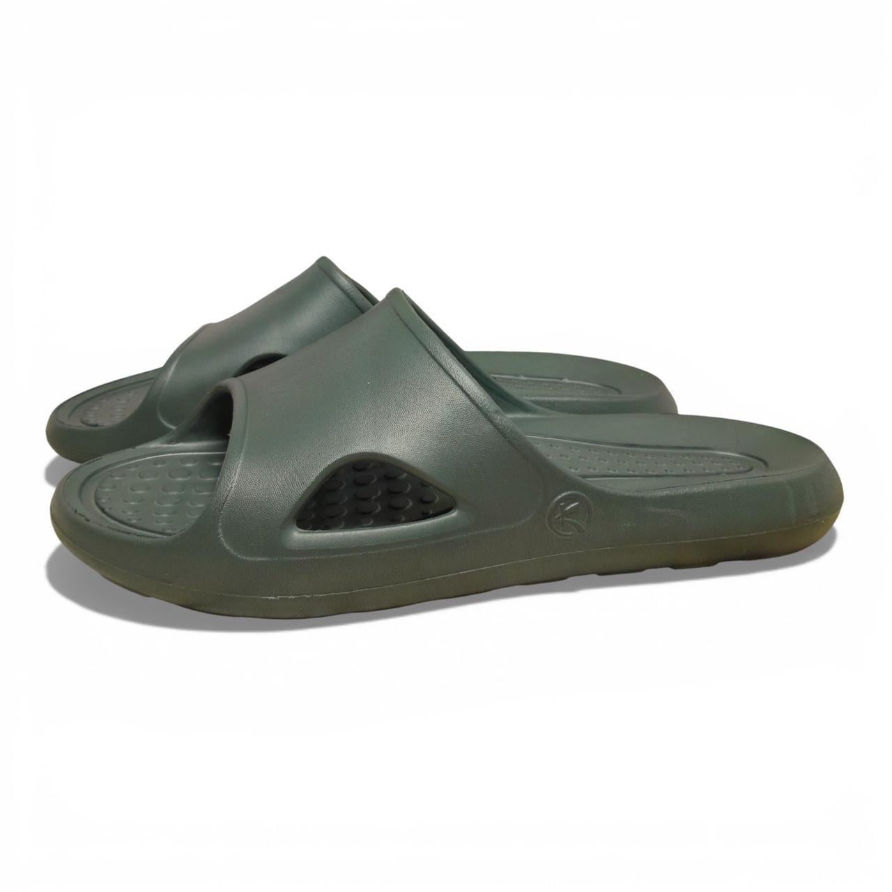 Шлепанцы мужские Kredo р. 44/45 27,5 см Хаки (2898578525)