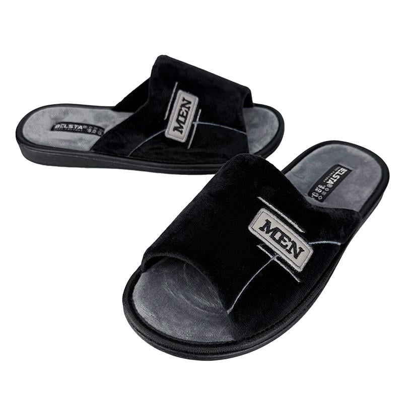 Комнатные мужские тапочки 05-25 p. 41 26,5 см Черный - фото 2 Комнатные мужские тапочки 05-25 p. 41 26,5 см Черный - фото 2