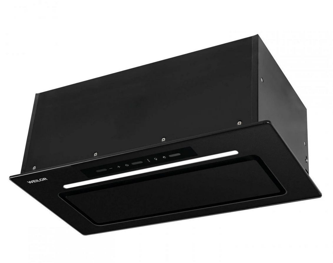 Полная вытяжка WEILOR Lumina WBG 69 Black Matte Silence