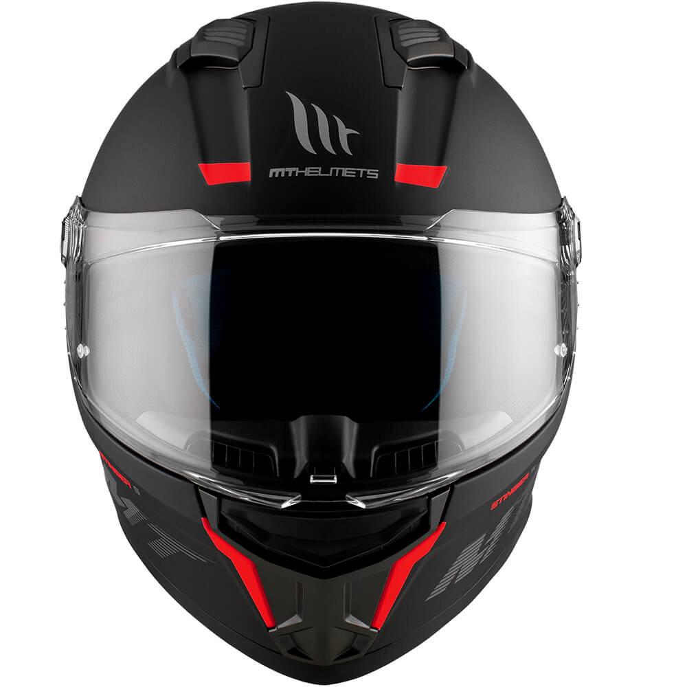 Мотошолом MT HELMETS Stinger 2 M Matt Black (34252) - фото 3