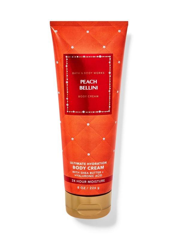 Крем для тіла парфумований Bath&Body works Peach Bellini 226 г (20160189) - фото 1