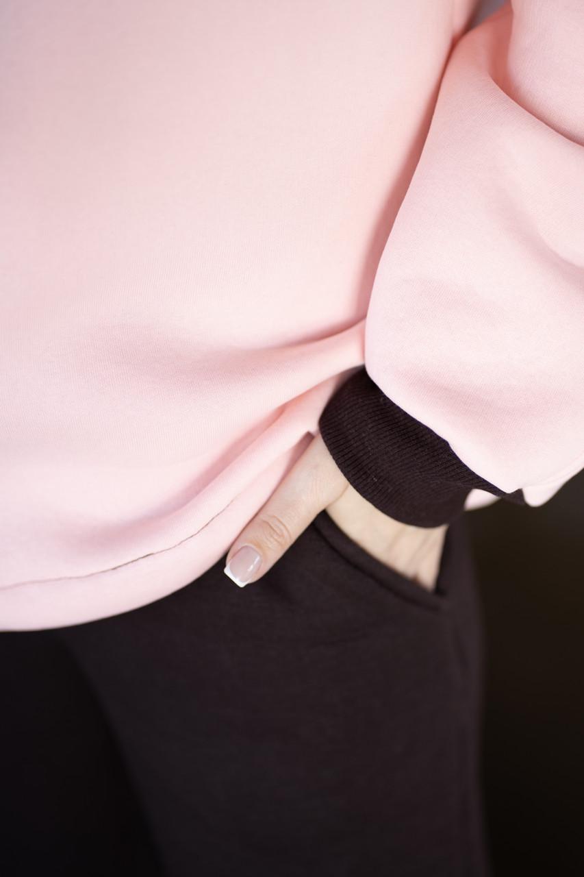 Костюм хлопковый на флисе Юля/Палаццо - фото 2 Костюм хлопковый на флисе Юля/Палаццо - фото 2