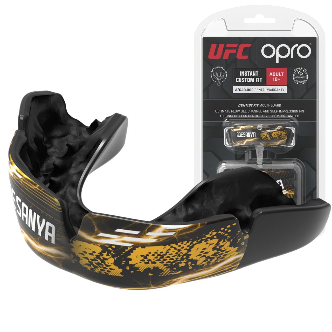 Капа OPRO UFC Fighter Collection Israel Adesanya доросла вік 11+ Black (art.102529005)