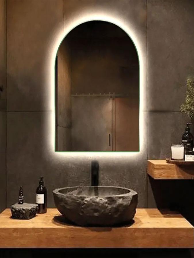 Зеркало с подсветкой Арка S 50х80 см (10012S-5080stW)