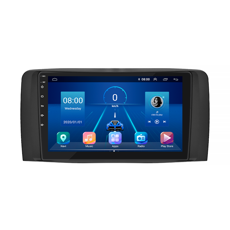 Автомагнитола штатная Lesko 4G/Wi-Fi для Mercedes-Benz R-Класс I Рестайлинг 2007-2010 2/32Gb 9" (1582770585)