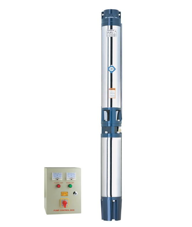 Насос відцентровий свердловинний з пультом Dongyin 380 В 22 кВт Ø 151 мм (7776883)