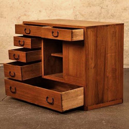 Комод тансу из дерева Венди Охра (КТУ-004804) Комод тансу из дерева Венди Охра (КТУ-004804)