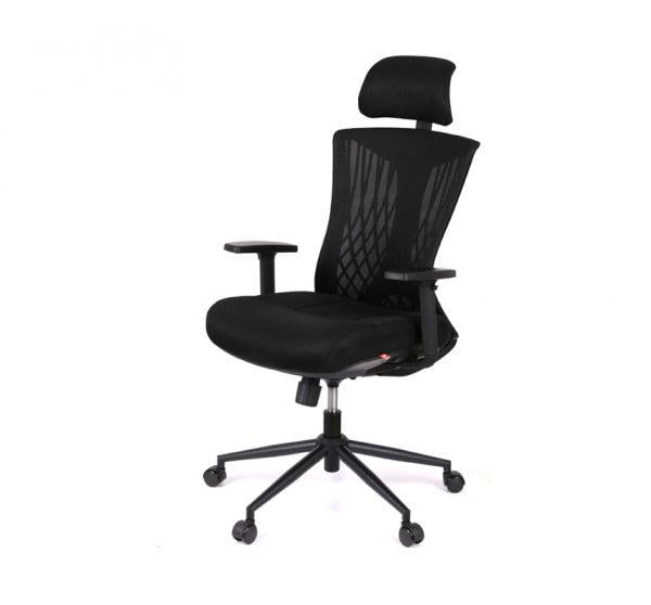 Кресло офисное Аклас Тауэр BL R-SR SP-7800BK Черный (Mesh 03)