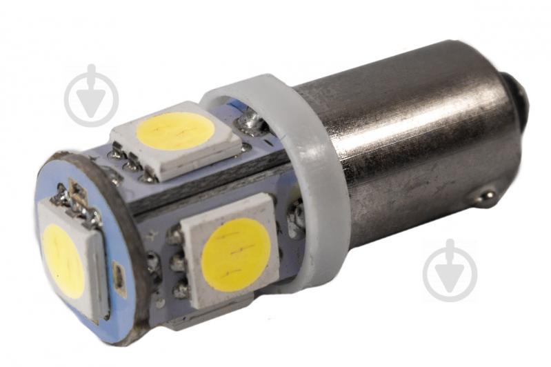 Светодиодная лампа AllLight T 8.5 5 диодов 5050 BA9S 24V WHITE