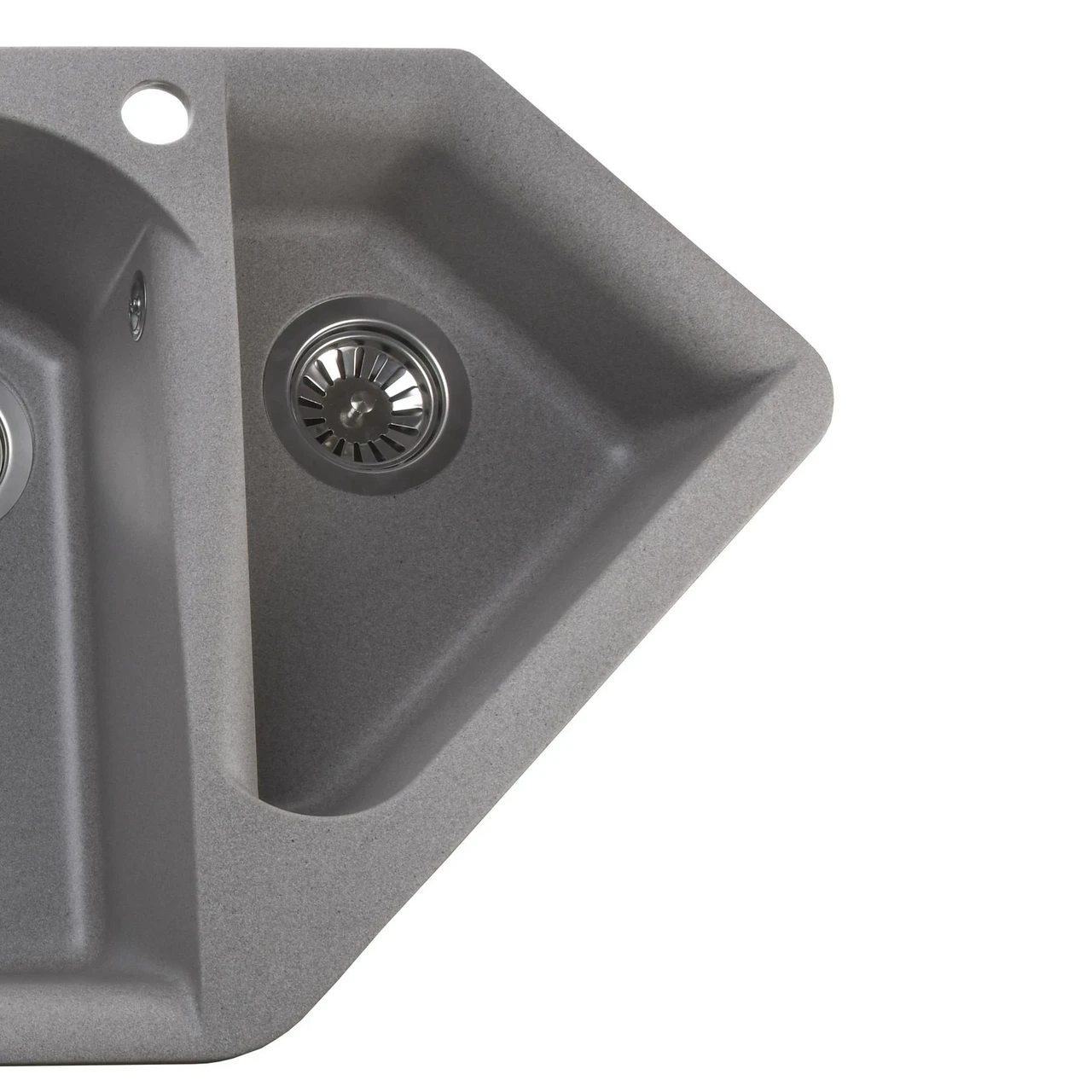 Мойка гранитная Globus Lux GARDA А0005 1000x500 мм Серый камень (04000063) - фото 3 Мойка гранитная Globus Lux GARDA А0005 1000x500 мм Серый камень (04000063) - фото 3