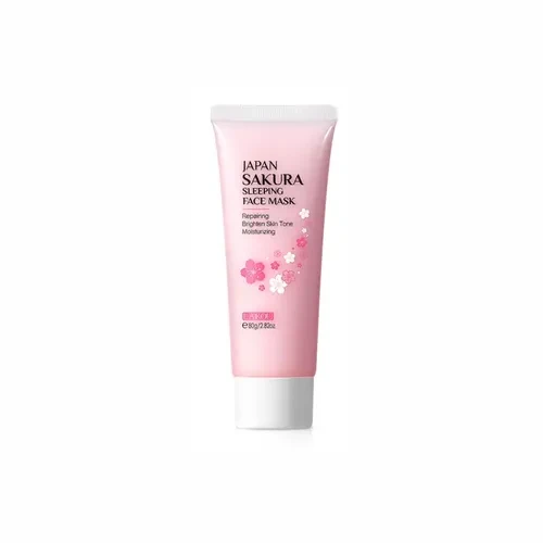 Маска для лица Laikou Japan Sakura Sleeping Face Mask с экстрактом сакуры 80 мл (27302332)