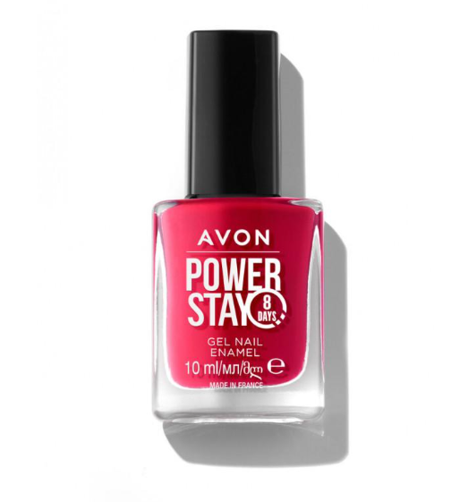 Лак для нігтів Avon СуперСтійкість Red Is Red Рожево-червоний 10 мл (158511592)